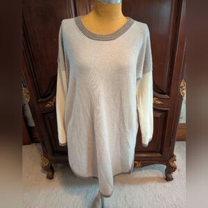 Max Studio 100% cashmere Sweater Dress Size Large
